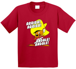 Speedy Gonzales Arriba Andale Retro Cartoon Toddler Youth Kids T Shirt