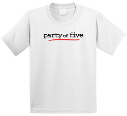 Party Of Five 90s Tv Show Drama Toddler Youth Kids T Shirt