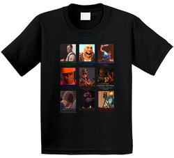 Team Fortress 2 Parody Video Game D&d Alignments Toddler Youth Kids T Shirt