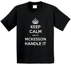 Keep Calm And Let Mckesson Handle It Custom Last Name Family Toddler Youth Kids T Shirt