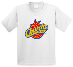 Church's Chicken Favourite Food Toddler Youth Kids T Shirt