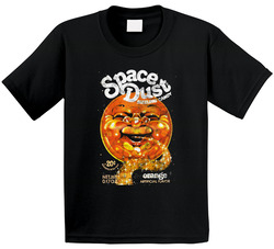Space Dust Sizzling Candy Retro Sweets Foodie Worn Look Toddler Youth Kids T Shirt