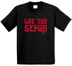 Get The Strap 50 Cent Rapper Feud Power Fan Toddler Youth Kids T Shirt
