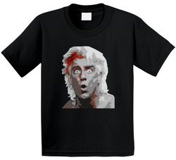 Ric Flair Woooooo Bloody Face Wrestling Fan Toddler Youth Kids T Shirt
