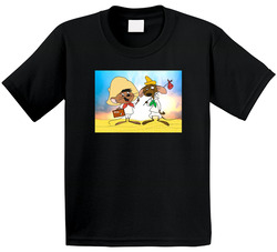 Speedy Gonzales And Slowpoke Rodriguez Funny Cartoon Toddler Youth Kids T Shirt