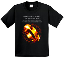 Lord Of The Rings Movie Quote Toddler Youth Kids T Shirt