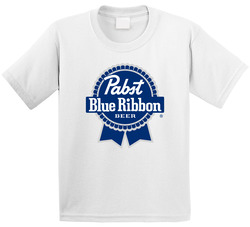 Pbr Pabst Blue Ribbon Beer Logo Toddler Youth Kids T Shirt