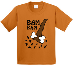 Bam Bam Rubble Suit Halloween Costume Toddler Youth Kids T Shirt