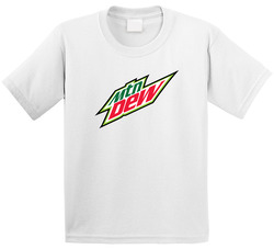 Mountain Dew Best Soda Of All Time Soft Drink Lovers Toddler Youth Kids T Shirt