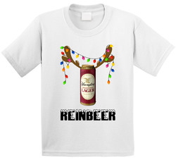 Yuengling Reinbeer Funny Beer Lager Fan Christmas Toddler Youth Kids T Shirt