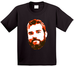 Andy Janovich Cleveland Football Big Head Player Fan Toddler Youth Kids T Shirt
