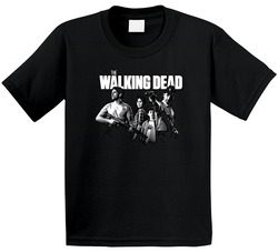 The Walking Dead Tv Show Zombies Toddler Youth Kids T Shirt