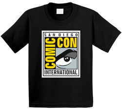 Comic Con San Diego 2010  Black Toddler Youth Kids T Shirt