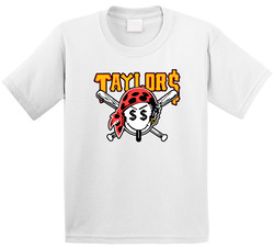 Wiz Khalifa Taylor Gang Pirate Smile Face White Toddler Youth Kids T Shirt