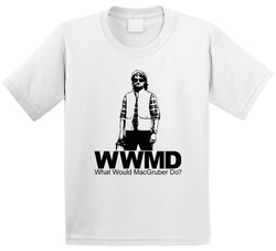 What Would Macgruber Do Snl Funny Toddler Youth Kids T Shirt