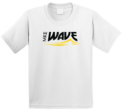 Milwaukee Wave Major League Indoor Soccer Club Alt Logo Toddler Youth Kids T Shirt
