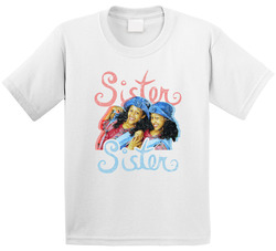 Sister Sister 90s Tv Show Grunge Toddler Youth Kids T Shirt