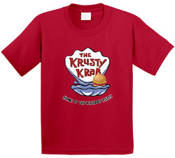 The Krusty Krab Krabby Patty Parody Toddler Youth Kids T Shirt