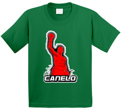 Saul Canelo Alvarez Boxing Mexico Mexican Toddler Youth Kids T Shirt