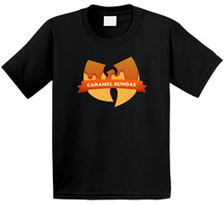 Wutang Caramel Sundae Ice Cream Cone Logo Toddler Youth Kids T Shirt