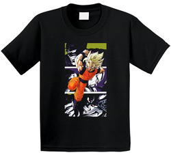 Dragon Ball Z Goku Piccolo Freeza Cell Toddler Youth Kids T Shirt