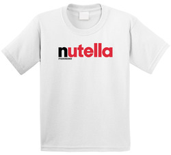 Nutella Chocolate Spread Italian Toddler Youth Kids T Shirt