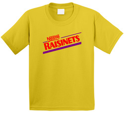 Raisinets Nestle Chocolate Covered Raisins Popular Candy Toddler Youth Kids T Shirt