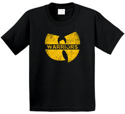 Warriors W Word Cool Wutang Logo Parody Toddler Youth Kids T Shirt
