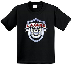 L A Guns Metal 80s Band Music Toddler Youth Kids T Shirt