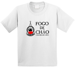 Fogo De Chao Steakhouse Restaurant Toddler Youth Kids T Shirt