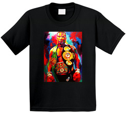 Mike Tyson Cool Art Boxer Fan Toddler Youth Kids T Shirt