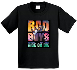 Bad Boys Ride Or Die Movie Fan Toddler Youth Kids T Shirt