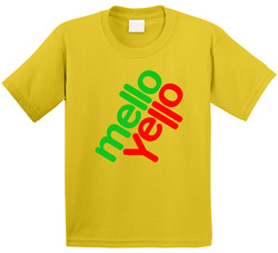 Mello Yellow Toddler Youth Kids T Shirt