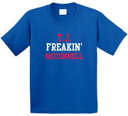T.j. Freakin Mcconnell Philadelphia Basketball Player Sports Fan Toddler Youth Kids T Shirt