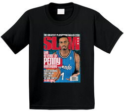 Slam Magazine Issue 30 Penny Hardaway Popular Basketball Magazine Grunge Look Toddler Youth Kids T Shirt