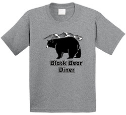 Black Bear Diner Sacramento California Top Restaurants Food Fan Lover Foodie Toddler Youth Kids T Shirt
