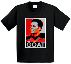 Tom Brady Goat Hope Poster Tampa Bay Football Fan Toddler Youth Kids T Shirt