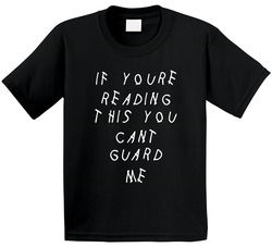 Lebron James If Youre Reading This You Cant Guard Me Los Angeles L Basketball Fan Toddler Youth Kids T Shirt