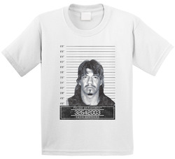 Eddie Guerrero Famous Sports Star Mugshot Police Department Toddler Youth Kids T Shirt