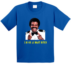 Issac Love Boat Im On A Boat Funny Toddler Youth Kids T Shirt