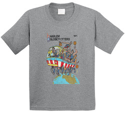 Harlem Globetrotters 1971 Basketball Sports Distressed Vintage Toddler Youth Kids T Shirt