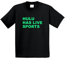 Hulu Has Live Sports Saquon Barkley New York G Football Fan Toddler Youth Kids T Shirt