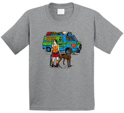 Scooby Doo Zombie Parody Toddler Youth Kids T Shirt