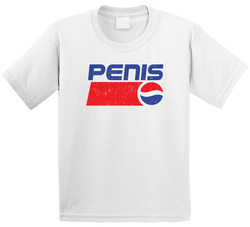 Penis Pepsi Logo Parody Funny Soda Toddler Youth Kids T Shirt