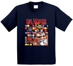 Dr Mario Nintendo Classic Game Toddler Youth Kids T Shirt Dr Mario Nintendo Classic Game Toddler Youth Kids T Shirt