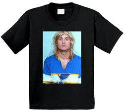 Ozzy Osbourne Mugshot Musician Rockstart Fan Toddler Youth Kids T Shirt