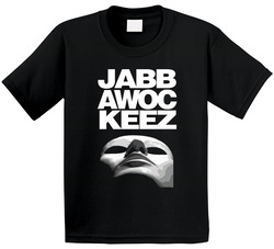 Jabbawockeez Mask Black Toddler Youth Kids T Shirt