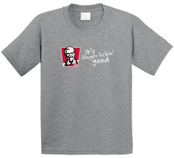 It's Finger Lickin' Good Kfc Most Memorable Ad Slogan Toddler Youth Kids T Shirt