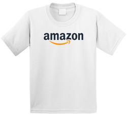Amazon Online Marketplace Nasdaq Company Logo Employee Fan Toddler Youth Kids T Shirt