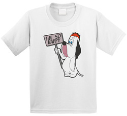 Droopy The Dog Animated Cartoon 50s Toddler Youth Kids T Shirt